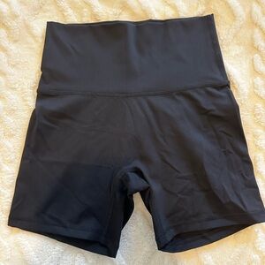 Offline by Aerie Black Bike Shorts 5” Seam